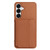 Samsung Galaxy A37 5G Litchi Pattern Magnetic Card Bag Holder Phone Case - Brown