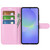 Samsung Galaxy A37 5G Litchi Texture Horizontal Flip Leather Phone Case with Holder - Pink