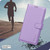 Samsung Galaxy A37 5G Litchi Texture RFID Anti-theft Leather Phone Case - Purple