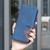 Samsung Galaxy A37 5G Magnetic Buckle Rhombus Texture Leather Phone Case - Blue