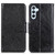 Samsung Galaxy A37 5G Nappa Texture Horizontal Flip Leather Phone Case - Black