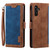 Samsung Galaxy A37 5G Retro Splicing Horizontal Flip Leather Phone Case - Blue