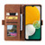 Samsung Galaxy A37 5G Retro Splicing Horizontal Flip Leather Phone Case - Green