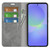 Samsung Galaxy A37 5G Retro-skin Magnetic Suction Leather Phone Case - Grey
