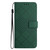 Samsung Galaxy A37 5G Rhombic Grid Texture Leather Phone Case - Green