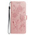 Samsung Galaxy A37 5G Rose Flower Embossing Pattern Leather Phone Case - Rose Gold
