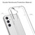 Samsung Galaxy A37 5G Scratchproof Acrylic TPU Phone Case - Transparent
