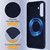 Samsung Galaxy A37 5G Shockproof Silicone Magsafe Phone Case - Navy Blue