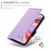 Samsung Galaxy A37 5G Side Buckle Magnetic Frosted Leather Phone Case - Purple