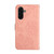 Samsung Galaxy A37 5G Skin Feel Butterfly Embossed Flip Leather Phone Case - Pink