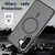 Samsung Galaxy A37 5G Skin Feel TPU Hybrid PC MagSafe Phone Case - Black