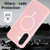 Samsung Galaxy A37 5G Skin Feel TPU Hybrid PC MagSafe Phone Case - Pink