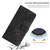 Samsung Galaxy A37 5G Skin-feel Embossed Butterfly Leather Phone Case - Black