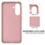 Samsung Galaxy A37 5G Solid Color Liquid Silicone Dropproof Full Coverage Phone Case - Pink