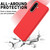 Samsung Galaxy A37 5G Solid Color Liquid Silicone Dropproof Full Coverage Phone Case - Red