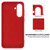 Samsung Galaxy A37 5G Solid Color Liquid Silicone Dropproof Full Coverage Phone Case - Red