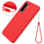 Samsung Galaxy A37 5G Solid Color Liquid Silicone Dropproof Full Coverage Phone Case - Red