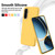 Samsung Galaxy A37 5G Solid Color Liquid Silicone Dropproof Full Coverage Phone Case - Yellow