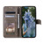 Samsung Galaxy A37 5G Totem Flower Embossed Leather Phone Case with Lanyard - Grey