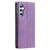 Samsung Galaxy A37 5G TTUDRCH RFID Retro Texture Magnetic Leather Phone Case - Purple