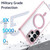 Samsung Galaxy S26 Ulltra 5G MagSafe Magnetic Clear Phone Case - Blue