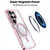 Samsung Galaxy S26 Ulltra 5G MagSafe Magnetic Clear Phone Case - Blue