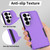 Samsung Galaxy S26 Ultra 5G 2 in 1 PC + TPU Phone Case - Purple