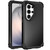 Samsung Galaxy S26 Ultra 5G 3 in 1 Silicone Hybrid PC Shockproof Phone Case - Black