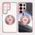 Samsung Galaxy S26 Ultra 5G 360 Holder MagSafe Acrylic Hybrid TPU Phone Case - Pink