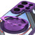 Samsung Galaxy S26 Ultra 5G 360 Holder MagSafe Acrylic Hybrid TPU Phone Case - Purple