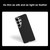 Samsung Galaxy S26 Ultra 5G 600D Fine Grain Series Carbon Fiber MagSafe Phone Case - Black