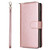 Samsung Galaxy S26 Ultra 5G 9-Card Slots Zipper Wallet Bag Leather Phone Case - Rose Gold
