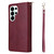 Samsung Galaxy S26 Ultra 5G 9-Card Slots Zipper Wallet Bag Leather Phone Case - Wine Red