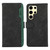Samsung Galaxy S26 Ultra 5G ABEEL Color Block Magnetic RFID Leather Phone Case - Black-Green