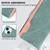 Samsung Galaxy S26 Ultra 5G ABEEL Color Block Magnetic RFID Leather Phone Case - Cyan-Pink