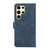 Samsung Galaxy S26 Ultra 5G ABEEL Frosted Magnetic RFID Leather Phone Case - Blue