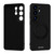 Samsung Galaxy S26 Ultra 5G ABEEL Skin-friendly Feel Magnetic Liquid Silicone Phone Case with Holder - Black