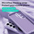 Samsung Galaxy S26 Ultra 5G ABEEL Skin-friendly Feel Magnetic Liquid Silicone Phone Case with Holder - Lilac Purple