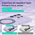 Samsung Galaxy S26 Ultra 5G ABEEL Skin-friendly Feel Magnetic Liquid Silicone Phone Case with Holder - Lilac Purple