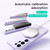 Samsung Galaxy S26 Ultra 5G ABEEL Skin-friendly Feel Magnetic Liquid Silicone Phone Case with Holder - Lilac Purple