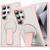 Samsung Galaxy S26 Ultra 5G Acrylic Hybrid TPU MagSafe Holder Phone Case - Pink