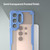 Samsung Galaxy S26 Ultra 5G Armor Glaze PC Hybrid TPU Phone Case - Blue