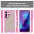 Samsung Galaxy S26 Ultra 5G Armor Glaze PC Hybrid TPU Phone Case - Pink
