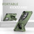 Samsung Galaxy S26 Ultra 5G Armor MagSafe Holder PC Hybrid TPU Phone Case - Army Green