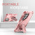 Samsung Galaxy S26 Ultra 5G Armor MagSafe Holder PC Hybrid TPU Phone Case - Pink