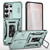 Samsung Galaxy S26 Ultra 5G Armor PC Hybrid TPU Camera Shield Phone Case - Alpine Green