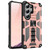 Samsung Galaxy S26 Ultra 5G Armor Shockproof TPU + PC Magnetic Phone Case with Holder - Rose Gold