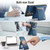 Samsung Galaxy S26 Ultra 5G AutSpace A12 MagSafe Magnetic RFID Card Bag Phone Case - Blue