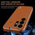 Samsung Galaxy S26 Ultra 5G AZNS Electroplated Edge Carbon Fiber Texture Phone Case - Blue