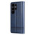 Samsung Galaxy S26 Ultra 5G AZNS Magnetic Calf Texture Flip Leather Phone Case - Dark Blue